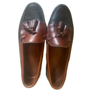 Men's Allen Edmonds Nashua Tassel Loafers Size 8.5